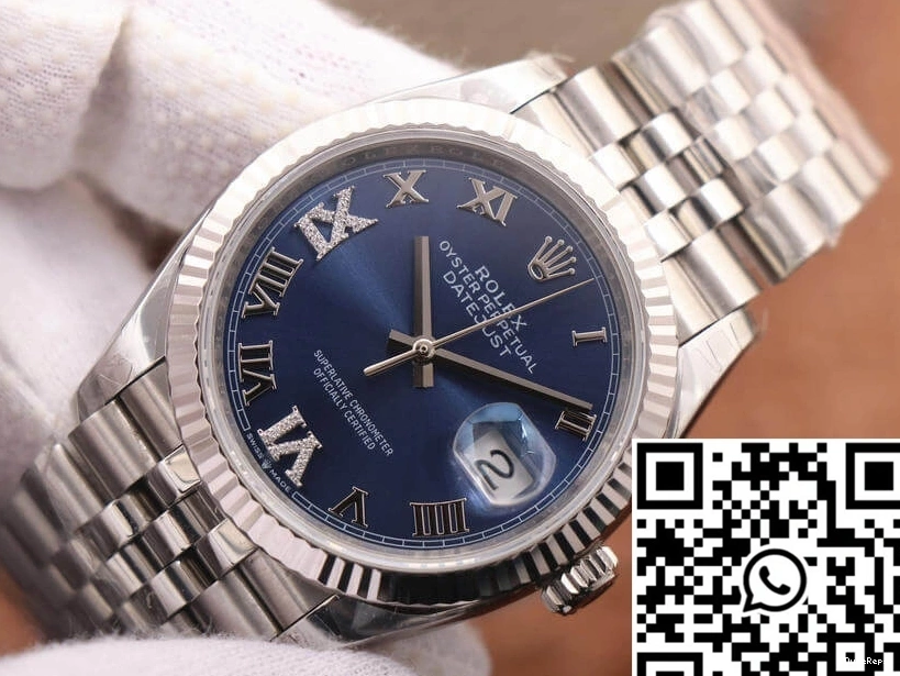 Dial Rolex EW Factory Datejust 126234 Blue 1122